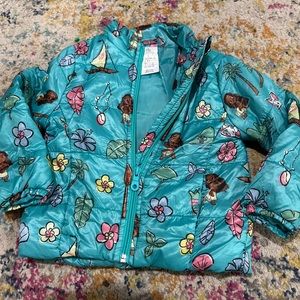 Girls 3T Disney Moana Puffer Jacket